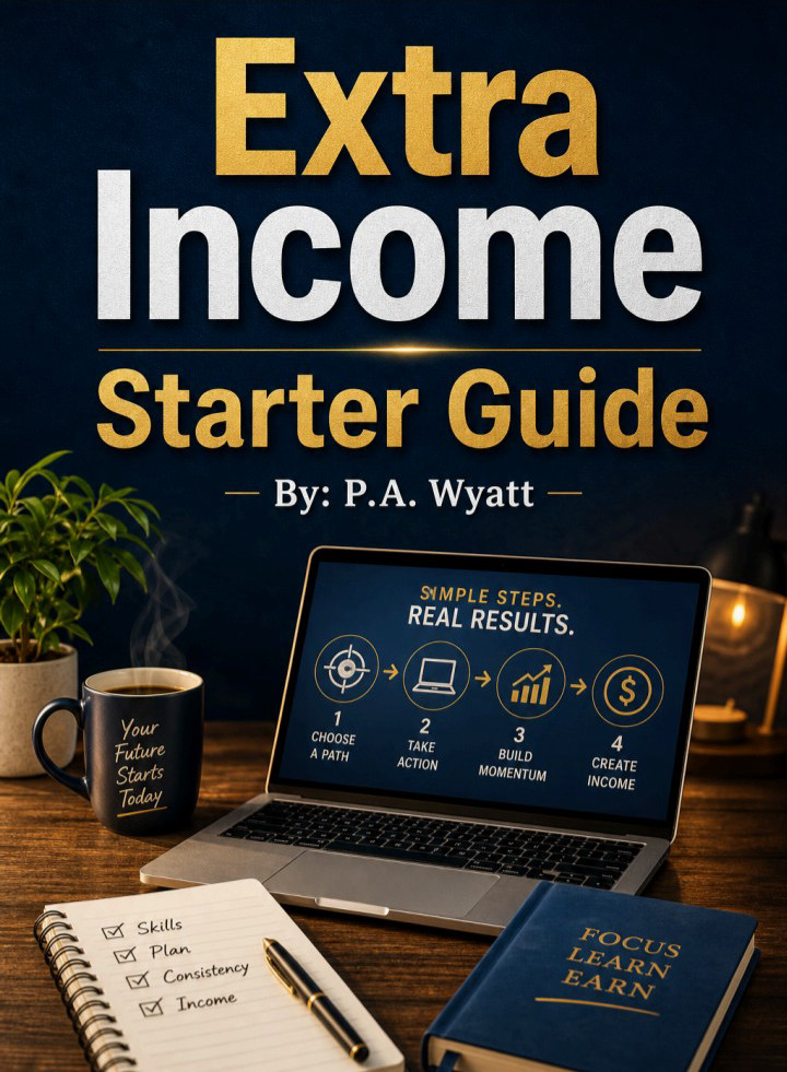 Cover of Extra Income Starter Guide, by P.A. Wyatt