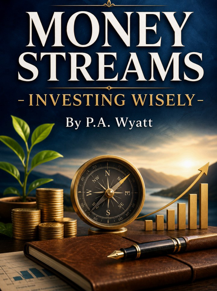 Cover of Money Streams: Investing Wisely, by P.A. Wyatt