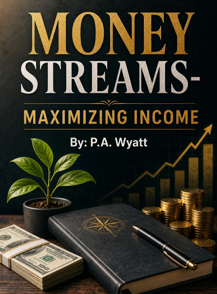 Cover of Money Streams: Maximizing Income, by P.A. Wyatt