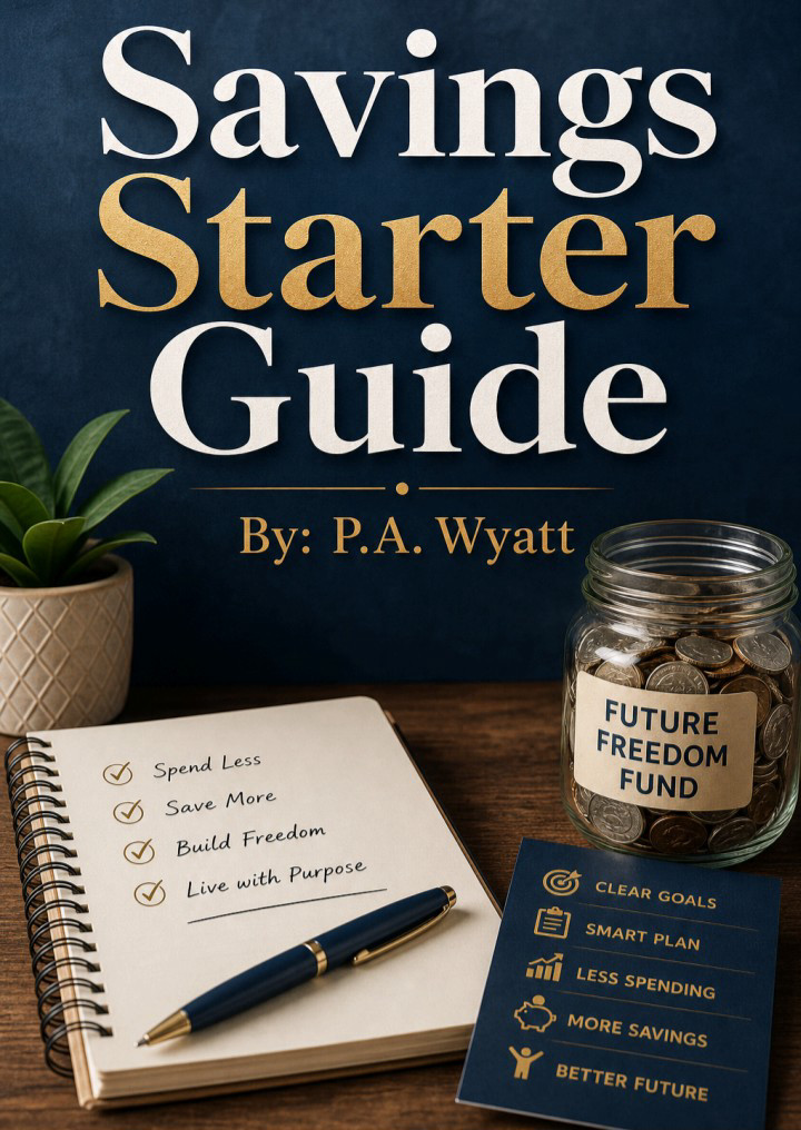 Cover of Savings Starter Guide, by P.A. Wyatt